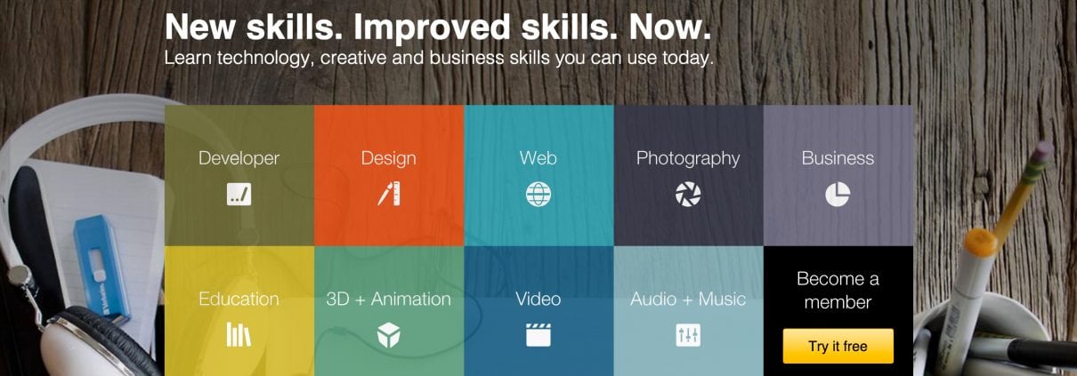 Lynda learn new skills