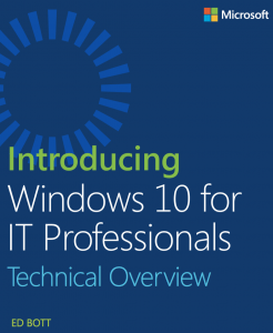 introducing windows 10 for IT professionals Linden-IT windows resources